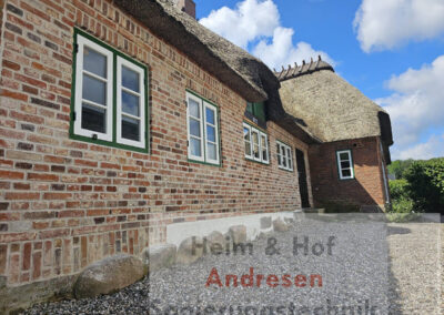 Fachwerkhaus nach der Fassadensanierung